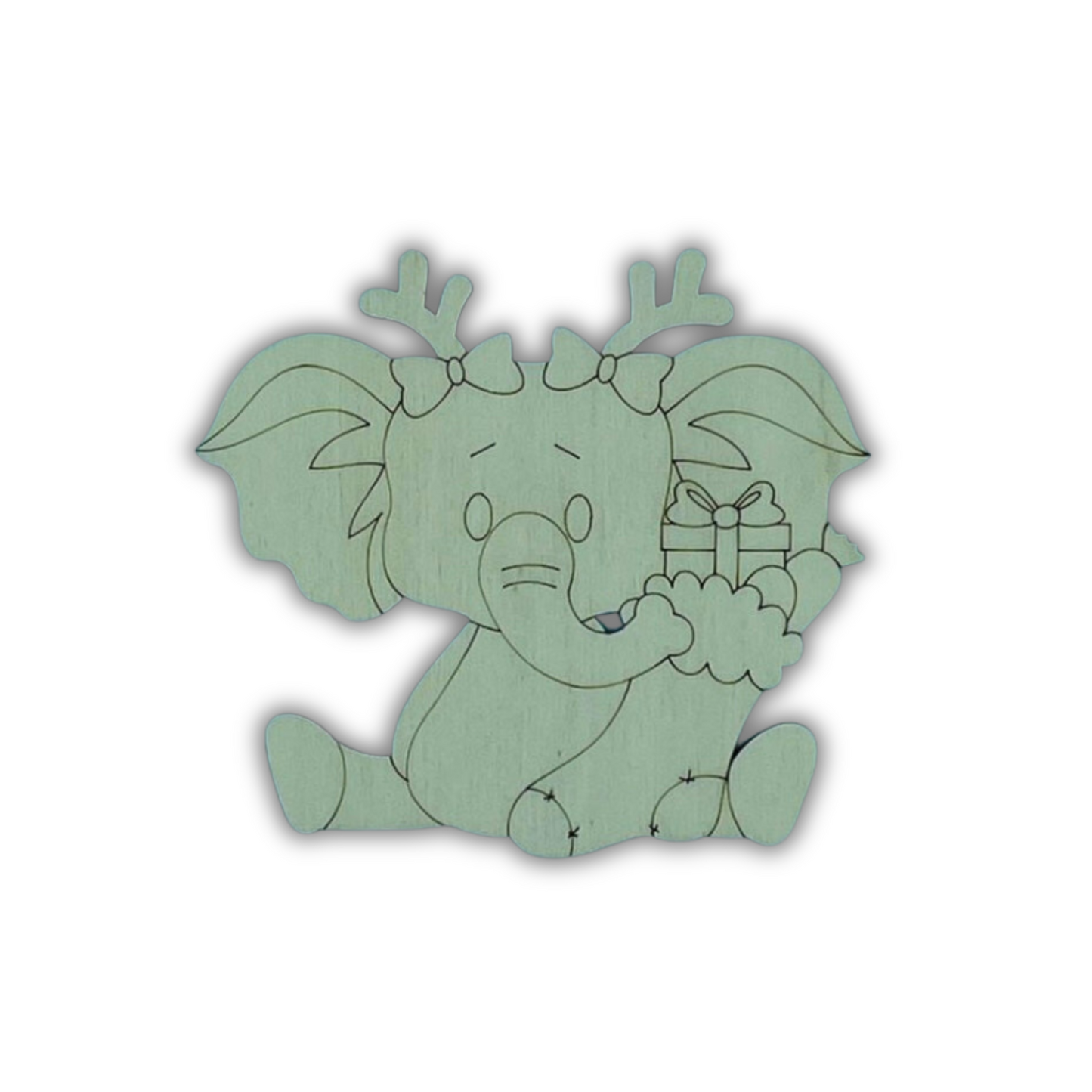 Elefante con calza Out of the Wood