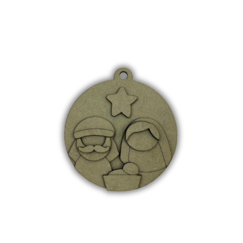 Nativity round Out of the Wood