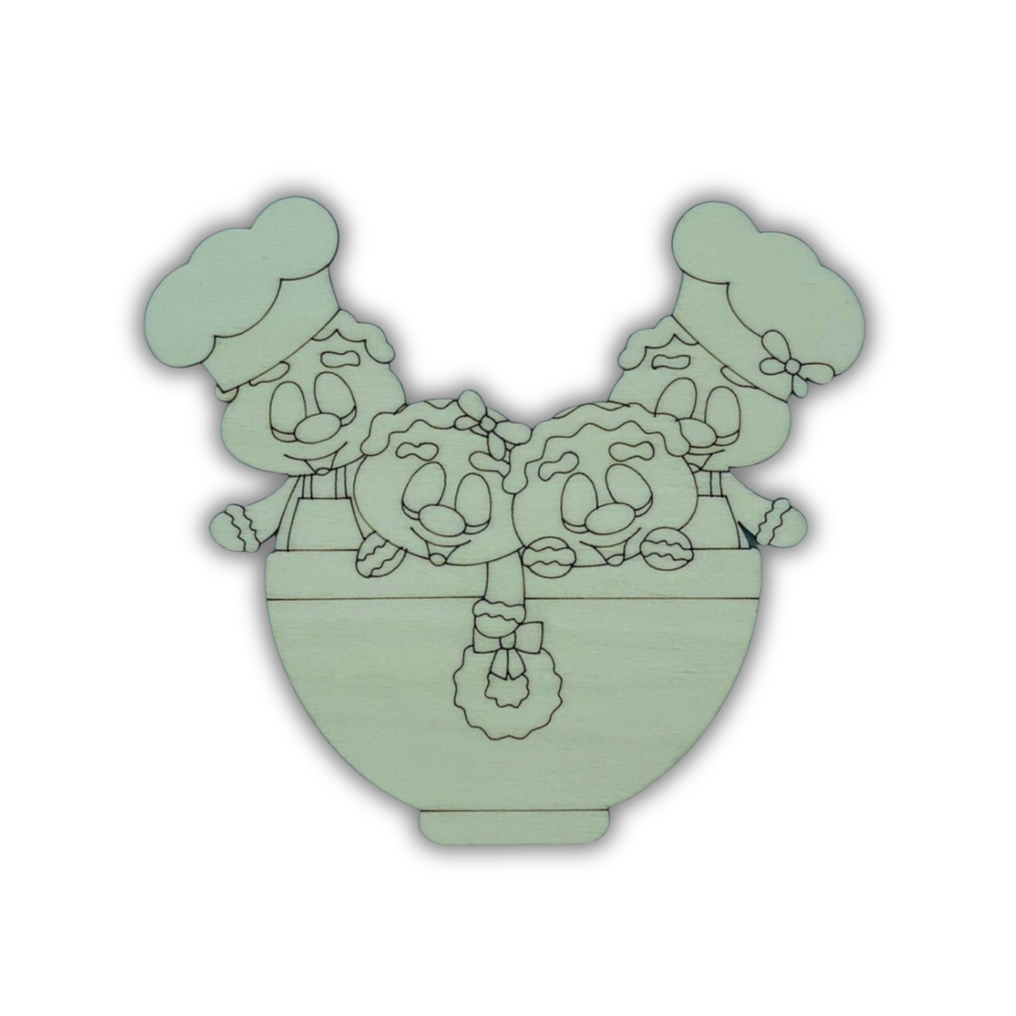 Gingerbread dentro boule Out of the Wood