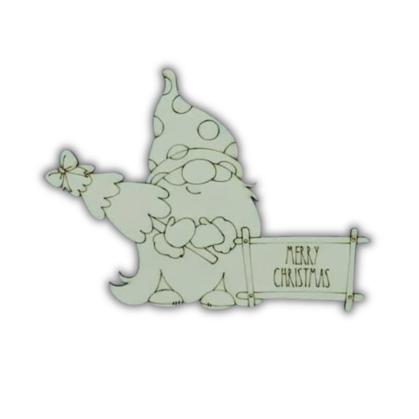 Gnomo con albero Out of the Wood