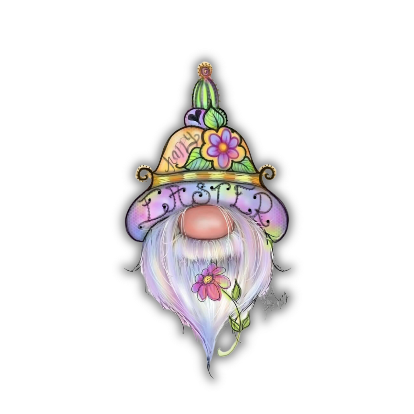 Happy Easter gnome DESIGN JAMIE MILLS PRIVE FUNDAY -MONDAY Out of the Wood