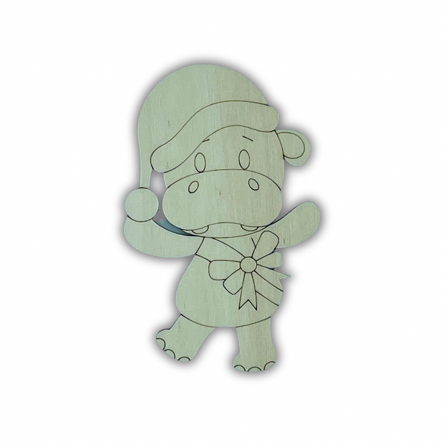 Ippopotamo con fioccone Out of the Wood