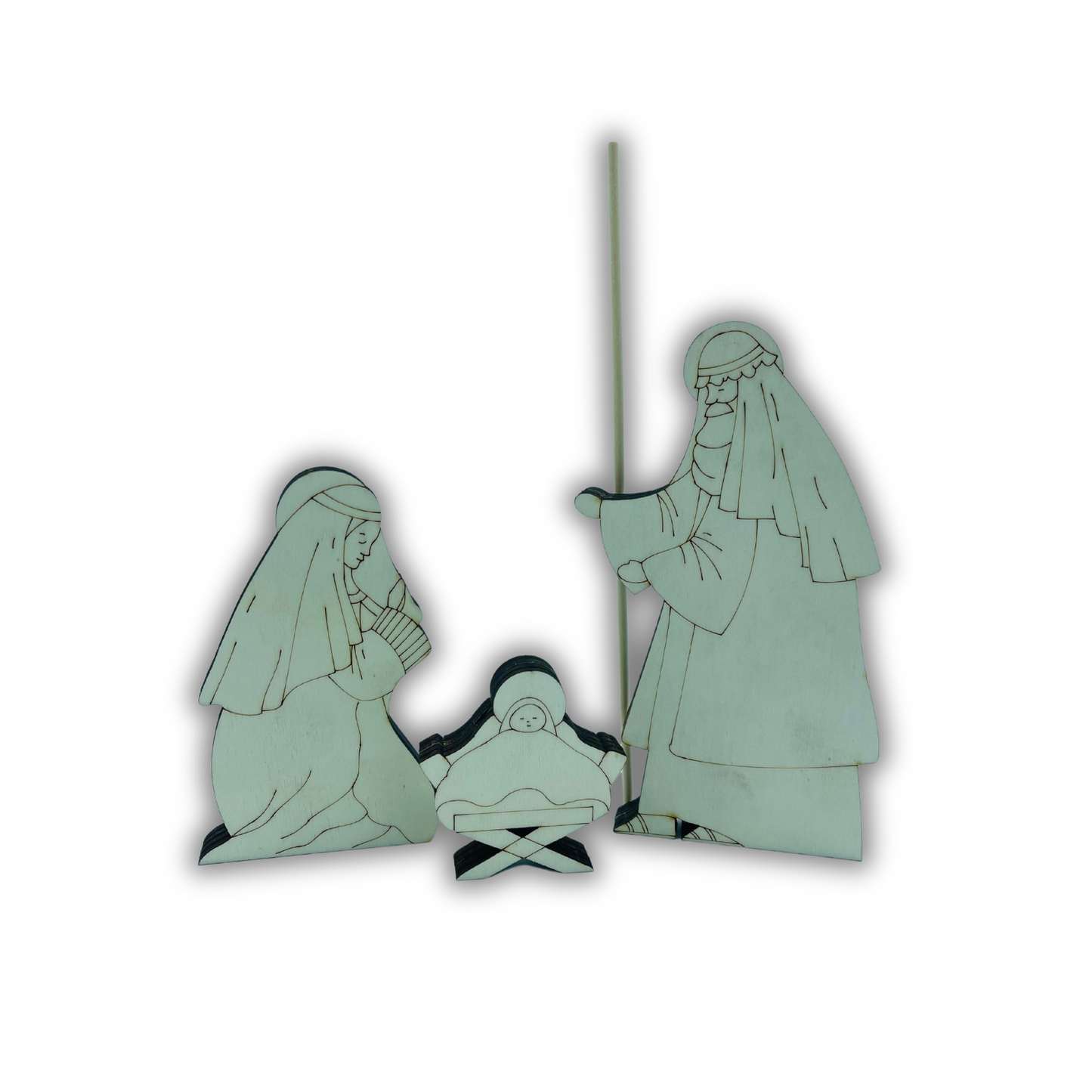 Nativity Out of the Wood