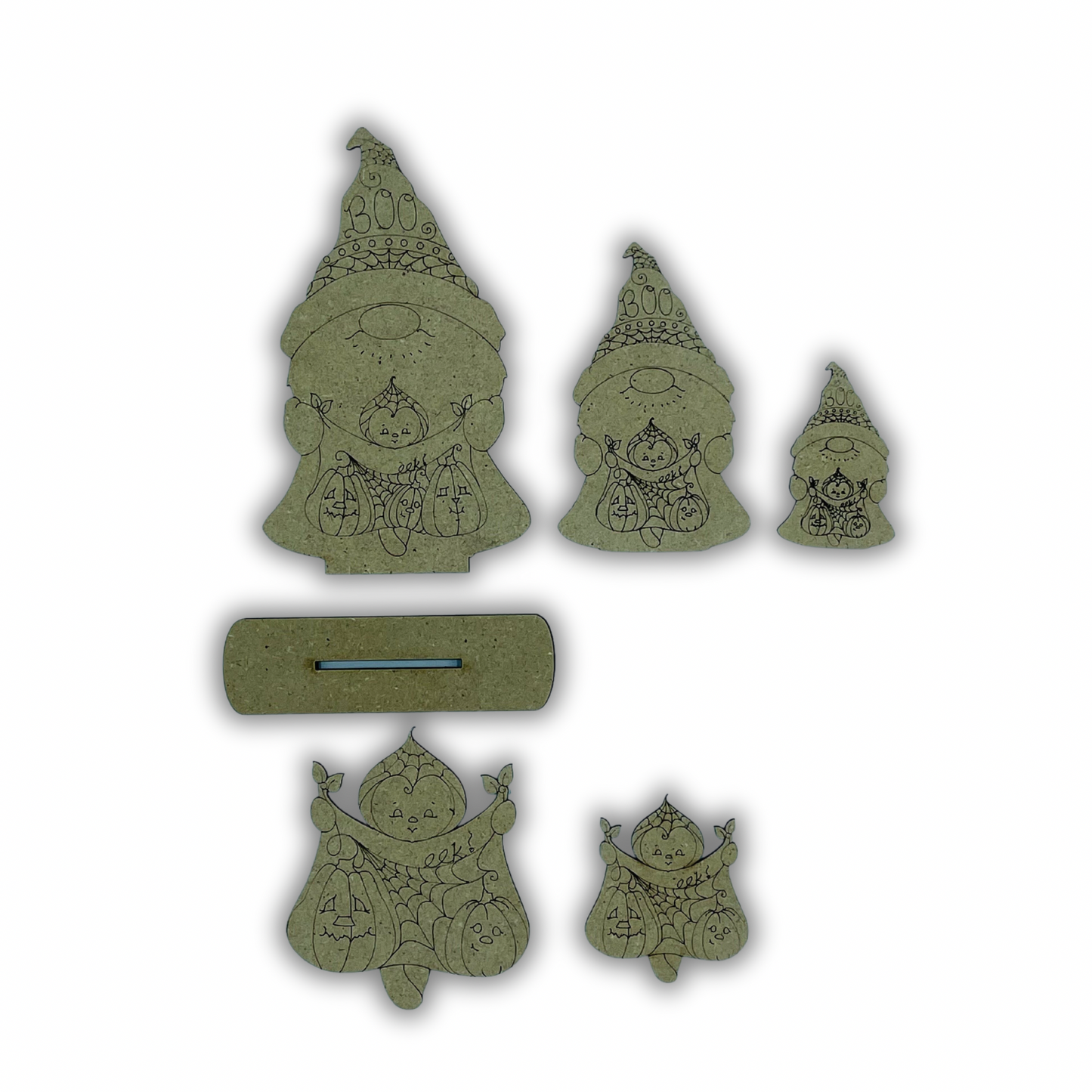 Ornament Hallowen Gnome home club Jamie Mills Price Out of the Wood