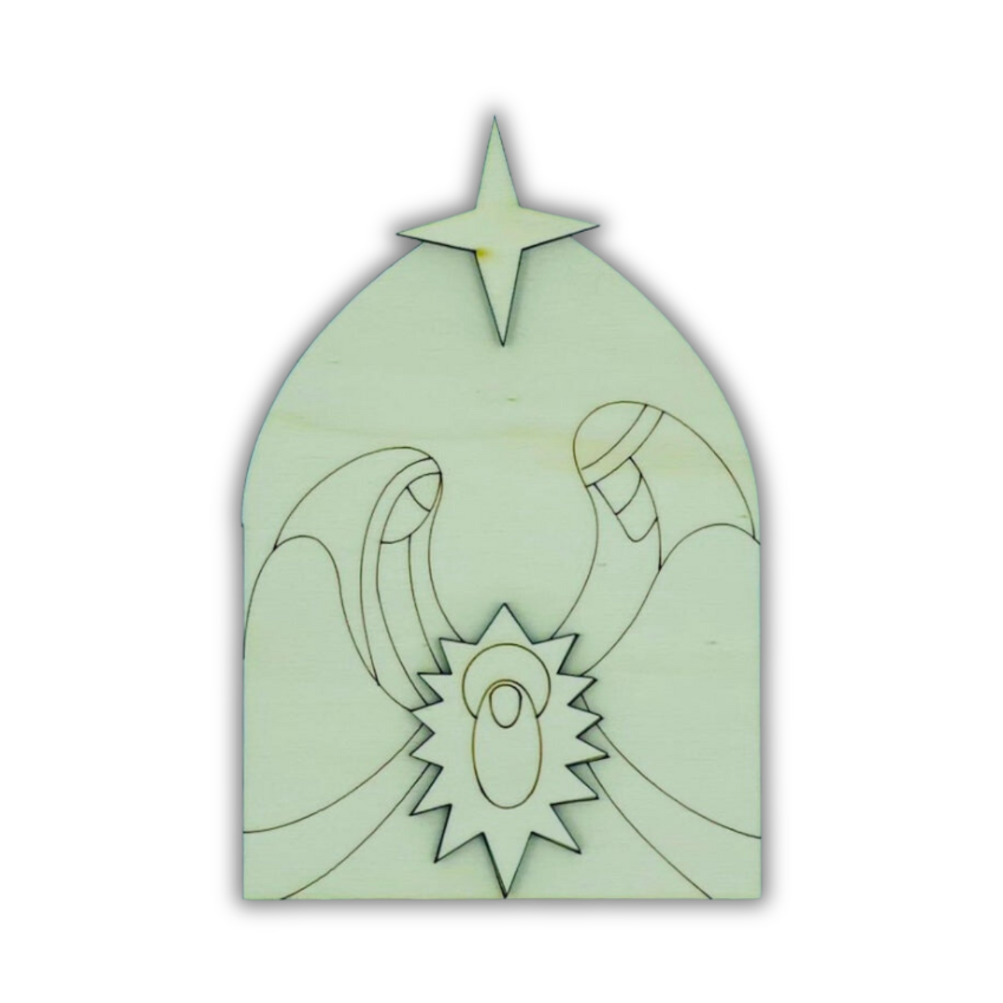 Ornament Nativita' 8 Out of the Wood