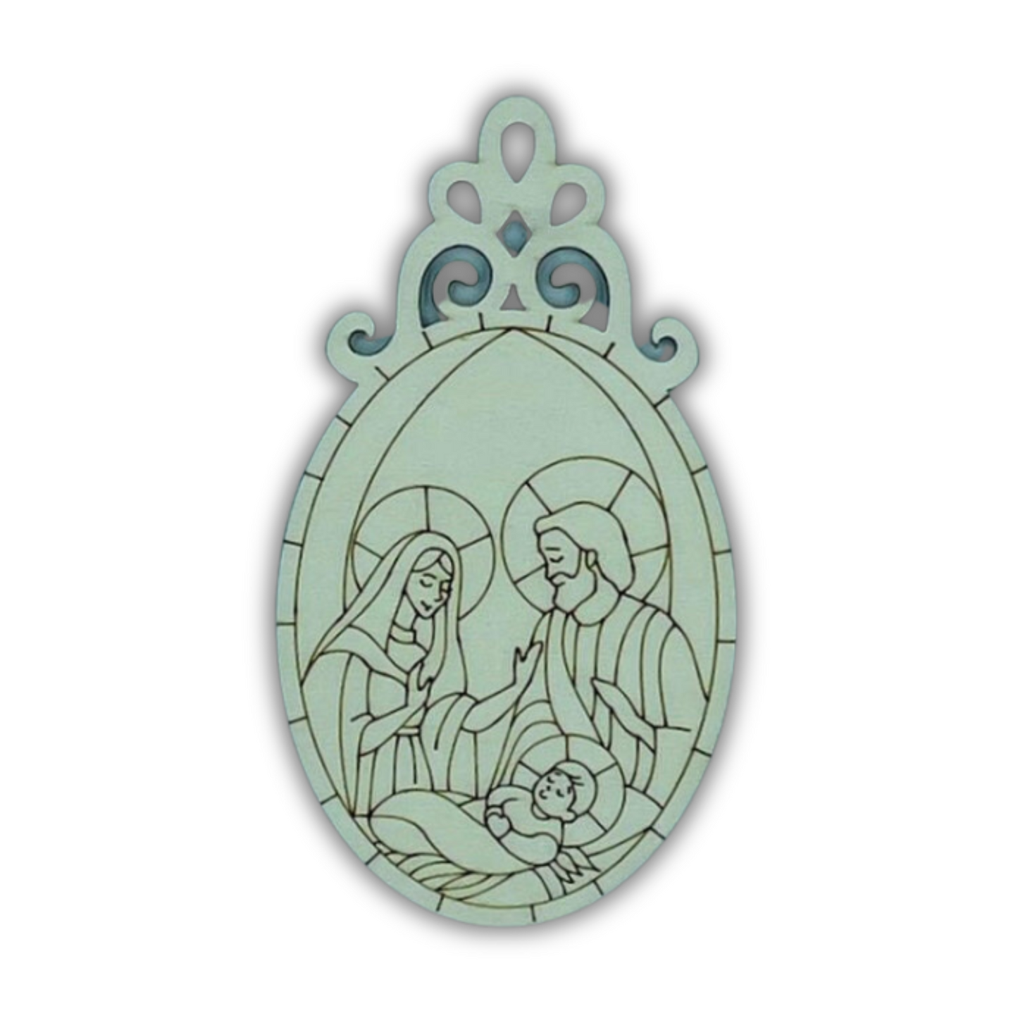 Ornament Nativita' 13 Out of the Wood