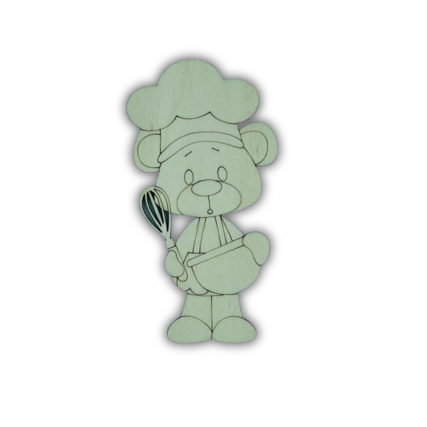Orsetto con frusta da cucina Out of the Wood