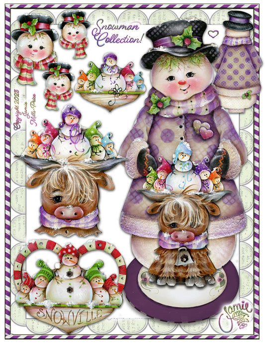 Creative (SNowman) Christmas Collection Home club 2023 by  Jamie Mills Price (Copia) Out of the Wood