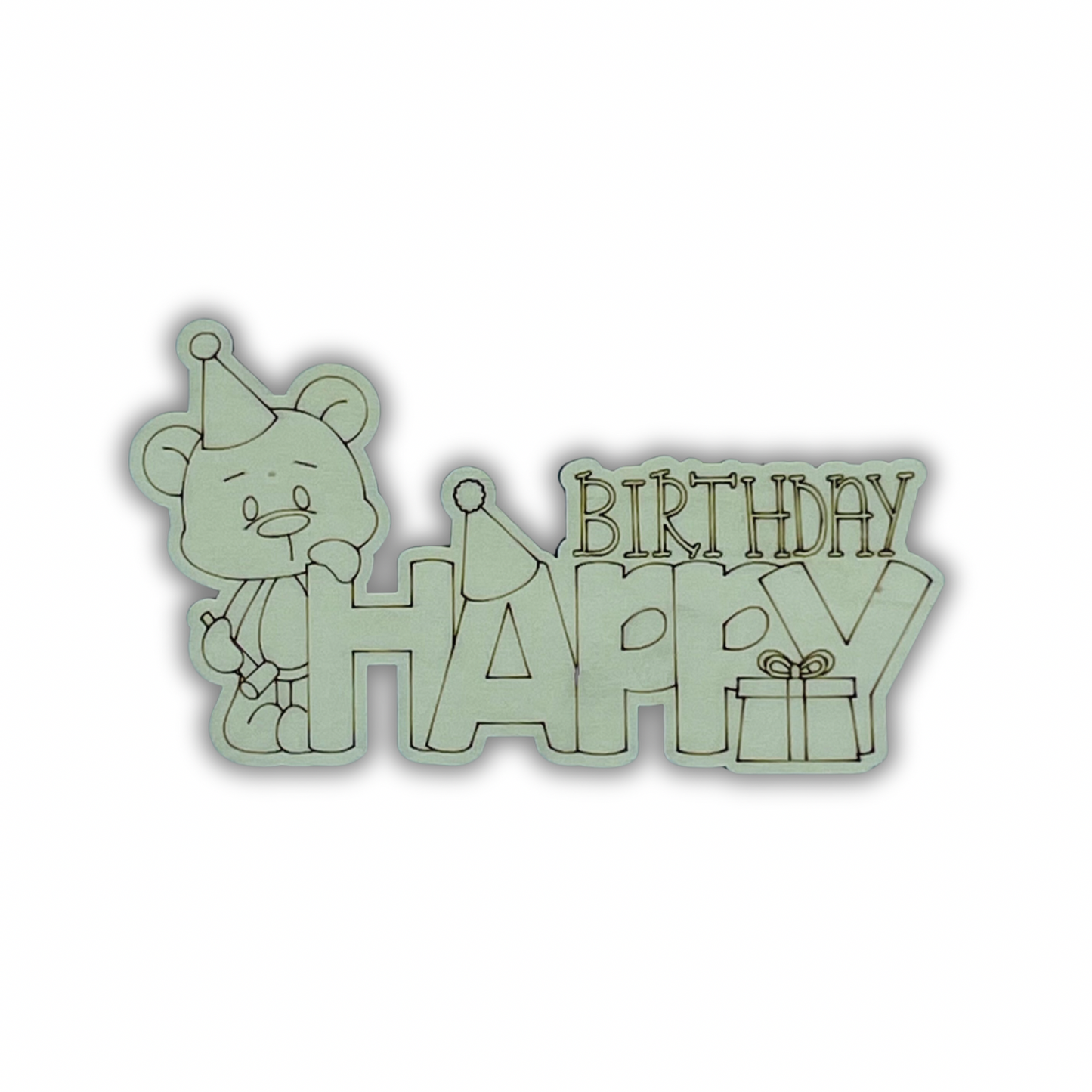 Orsetto happy birthday Out of the Wood