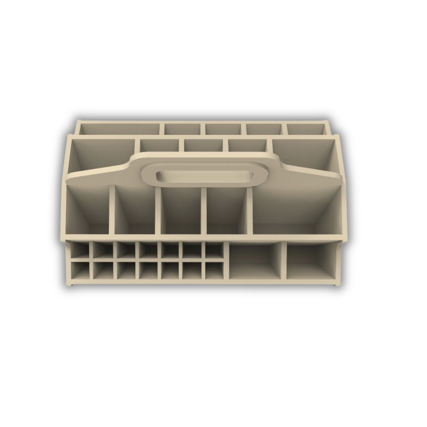 Portapennelli fisso da viaggio con manico Out of the Wood