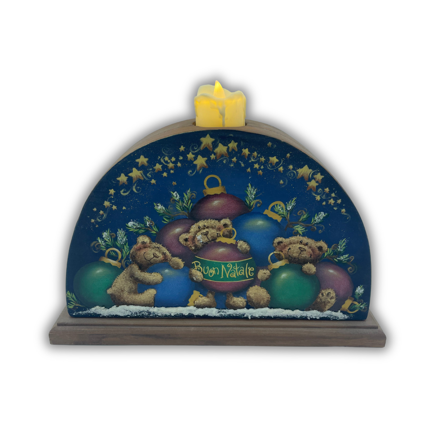 Portacandela Out of the Wood