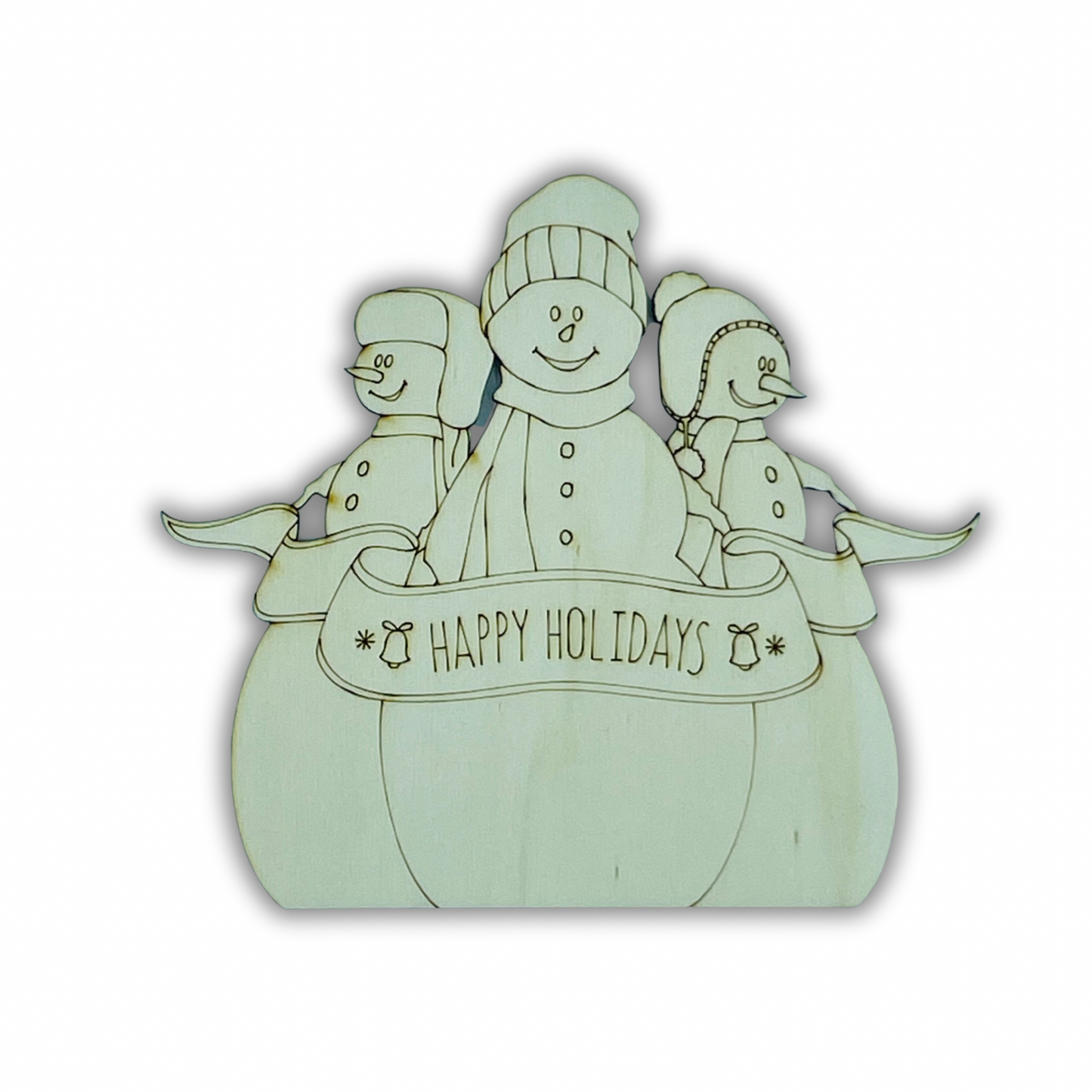 Pupazzi con ghirlanda Out of the Wood