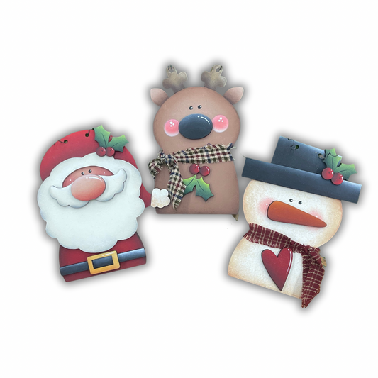 North pole friends ornaments Out of the Wood