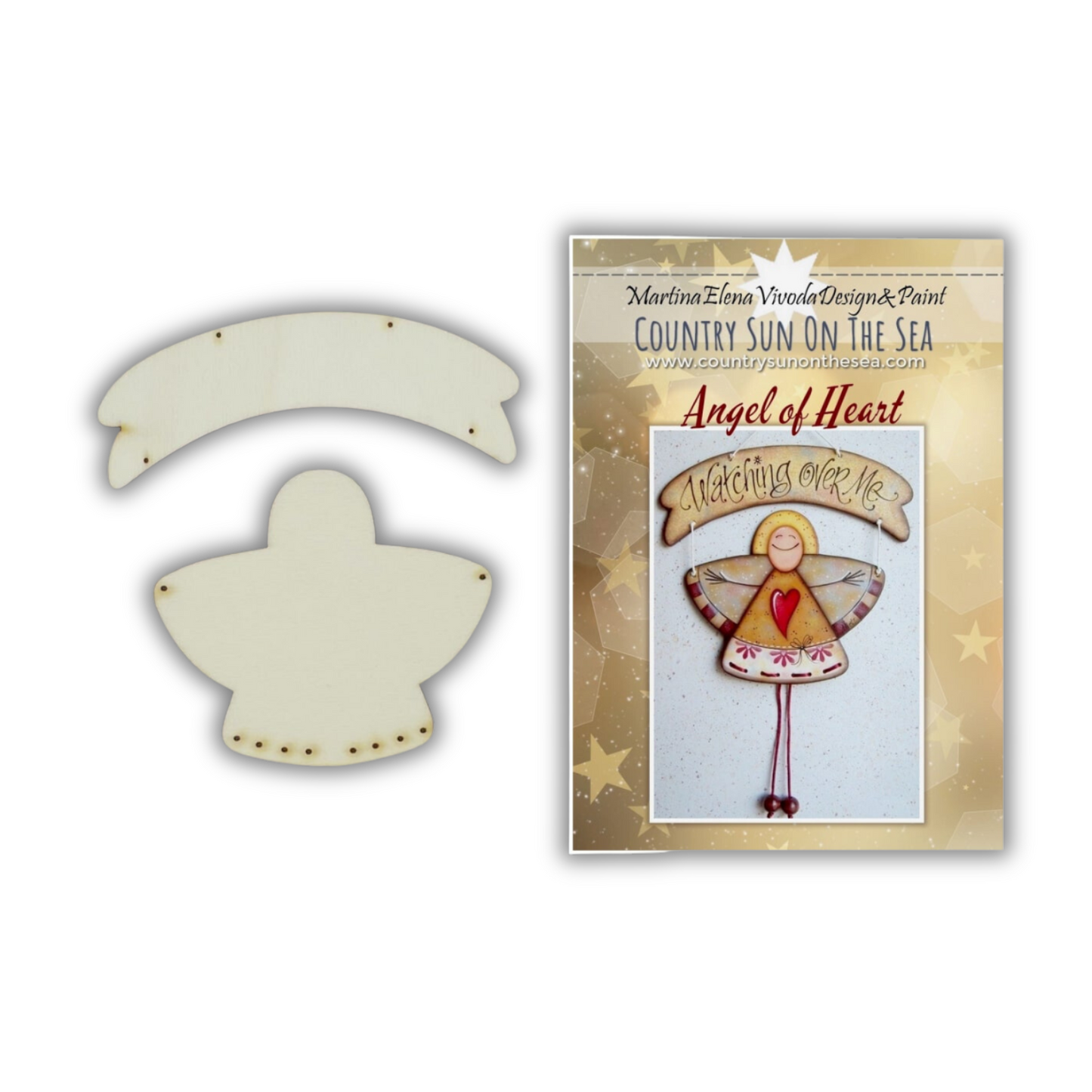 Sagoma Angel of heart Out of the Wood