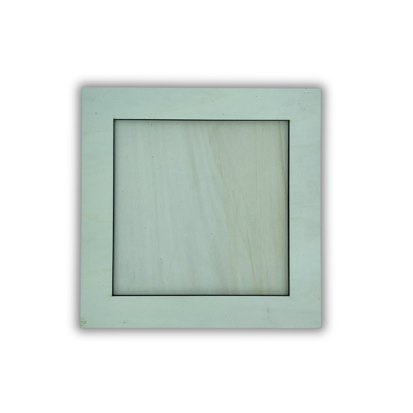 Sagoma Cornice quadrata - pattern-“Holiday trio “by Maxine Thomas Out of the Wood