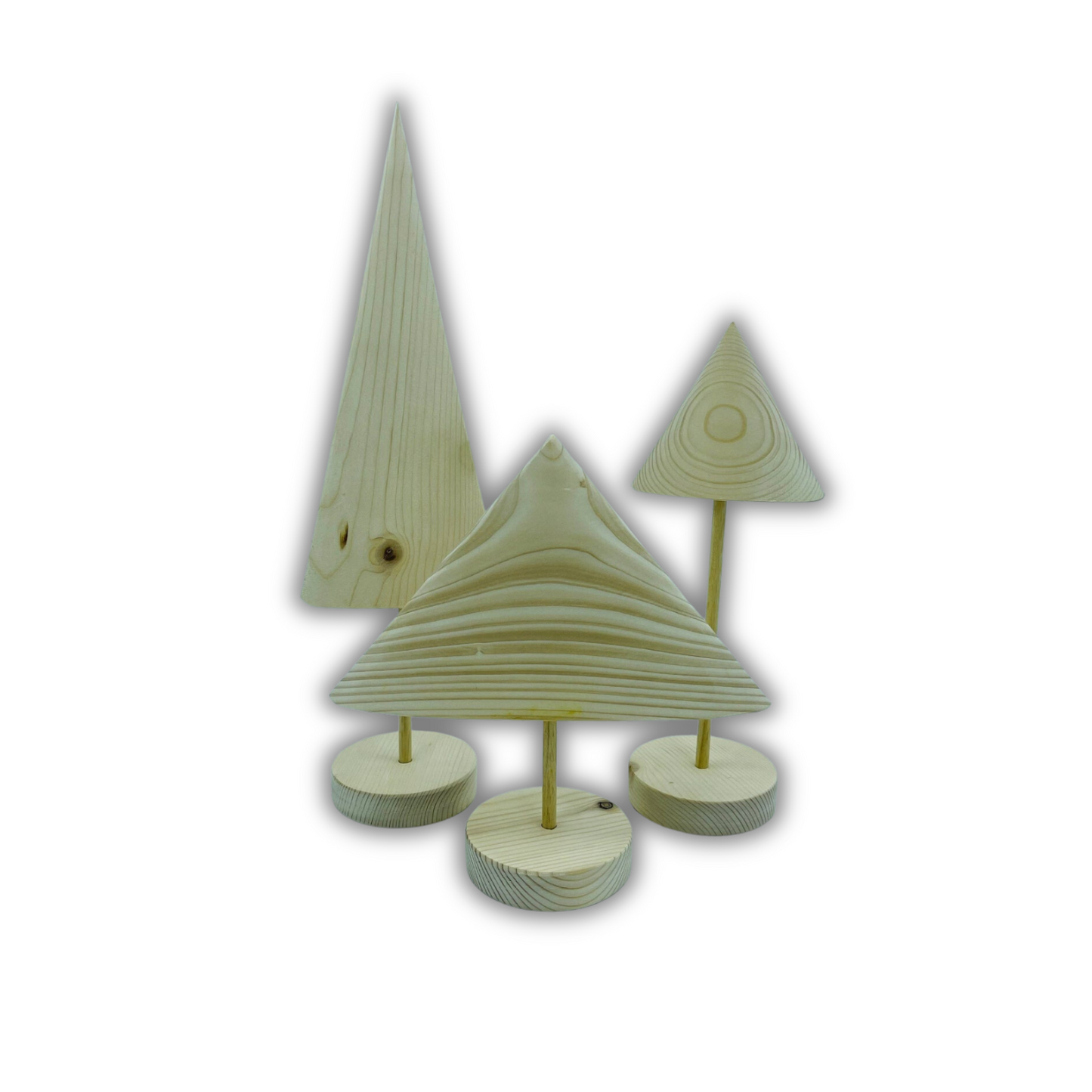 Sagoma kit tre pini “NATIVITY TREES” by Maxine Thomas Out of the Wood
