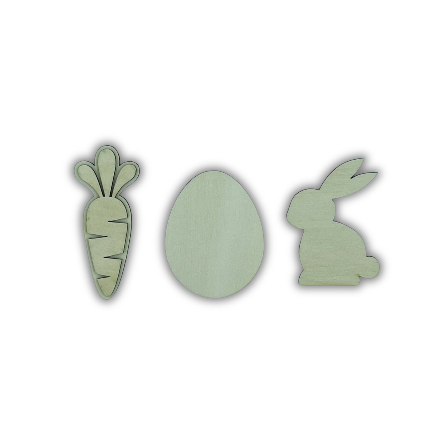 Set ornament pasqua 10 cm Out of the Wood