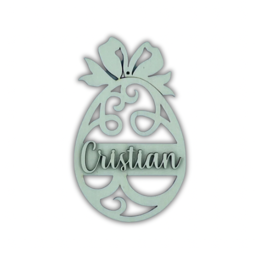 Uova pasquali personalizzate Out of the Wood