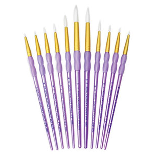 Pennelli Round Choice Royal and Langnichel Nylon Out of the Wood