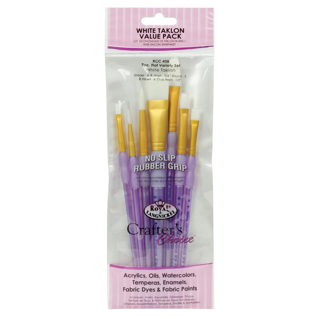 Pennelli misti Royal and Langnichel Nylon Out of the Wood