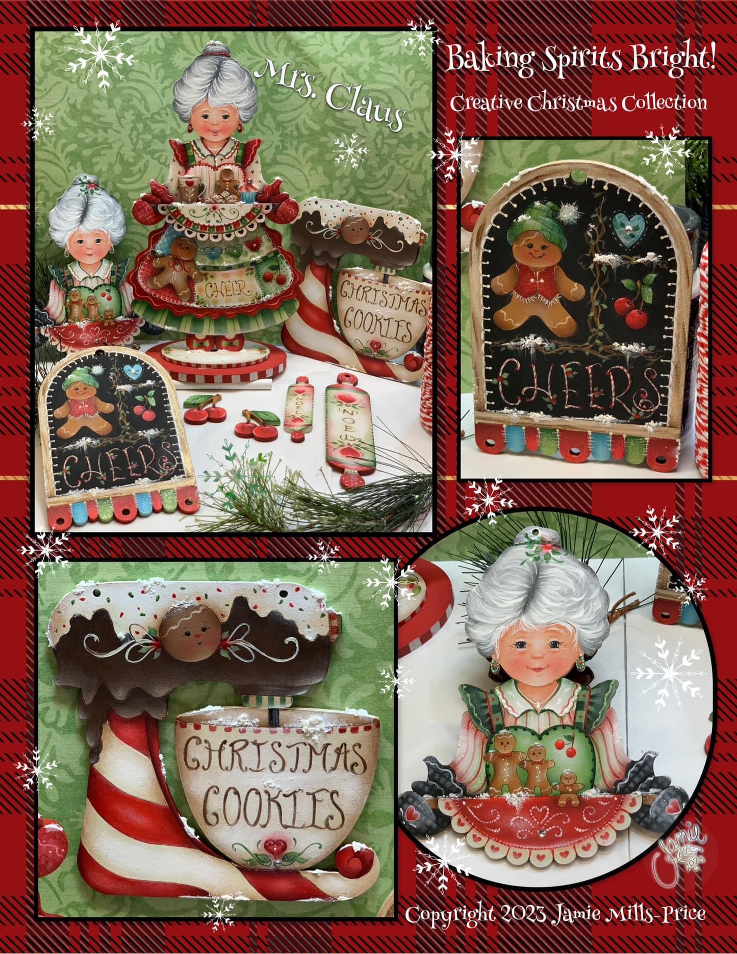 Creative (Miss Santa) Christmas Collection Home club 2023 by Jamie Mills Price Out of the Wood