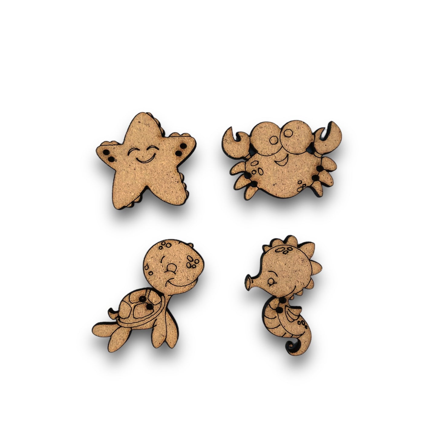 Bottoni animali Mare Out of the Wood