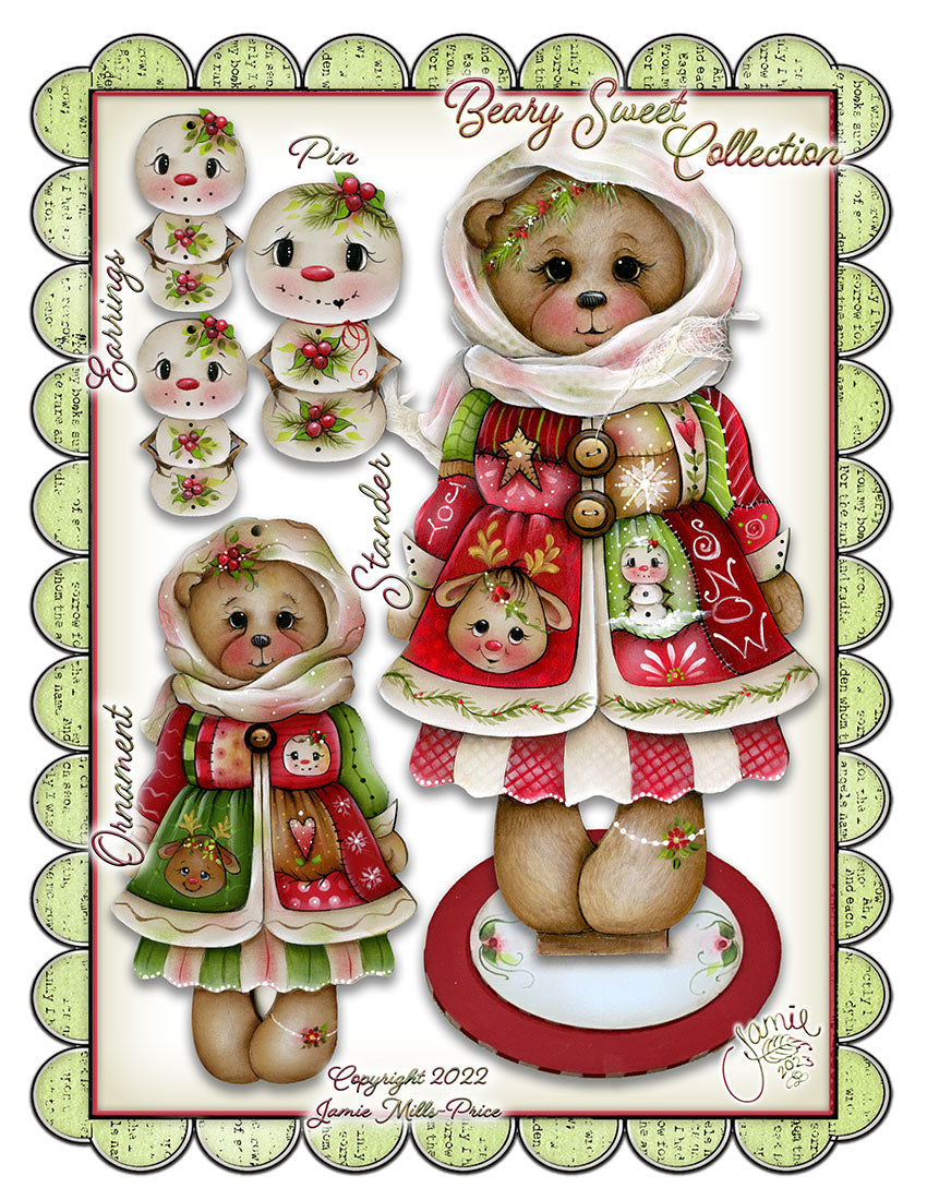Creative Christmas Collection Home club 2023 by Jamie Mills Price Out of the Wood