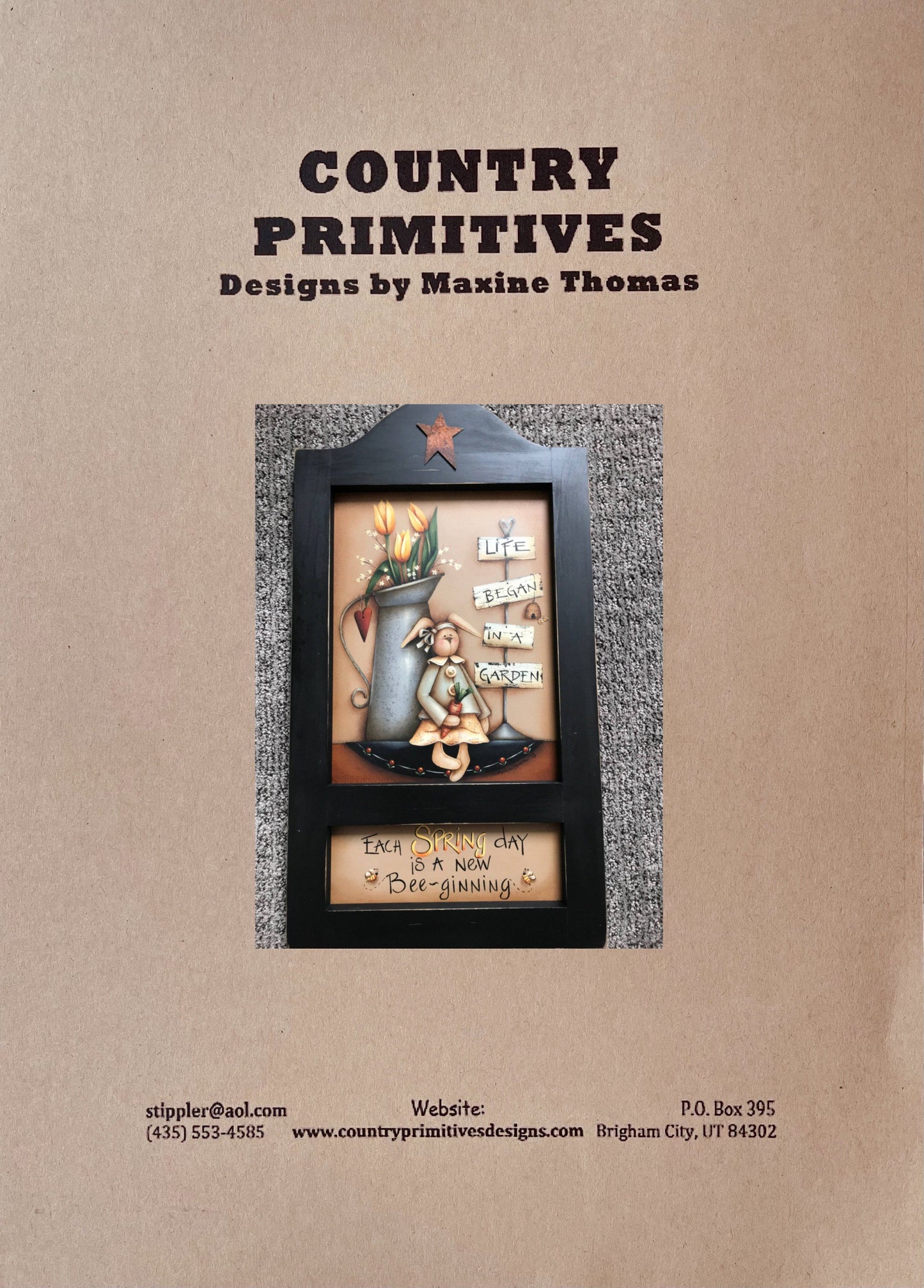 CARTAMODELLO -pattern -“Miss tulip“ (CON TRADUZIONE IN ITALIANO) by Maxine Thomas - Out of the Wood