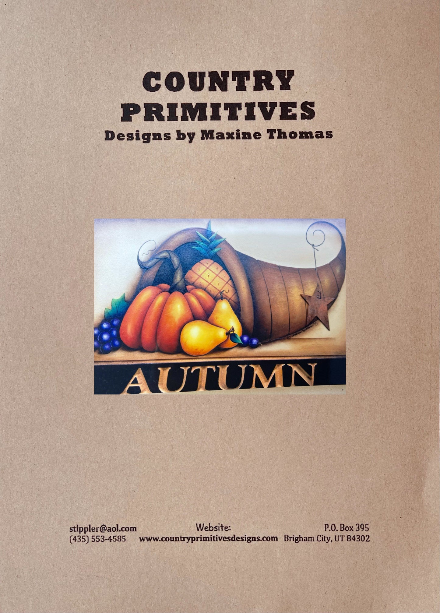 CARTAMODELLO -“Cornucopia “ by Maxine Thomas - Out of the Wood