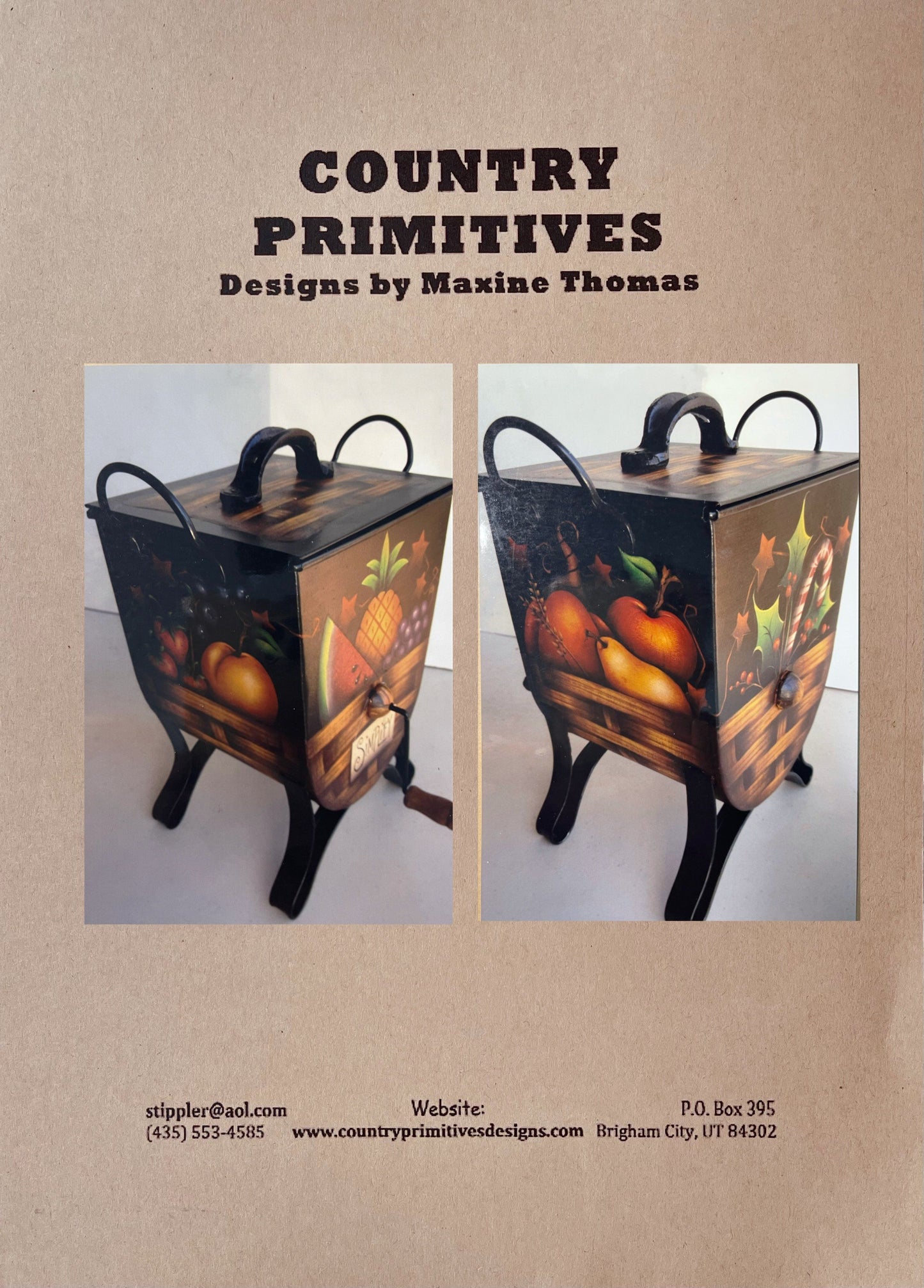 CARTAMODELLO -pattern -“Fruit basket “ CON TRADUZIONE IN ITALIANO) by Maxine Thomas - Out of the Wood