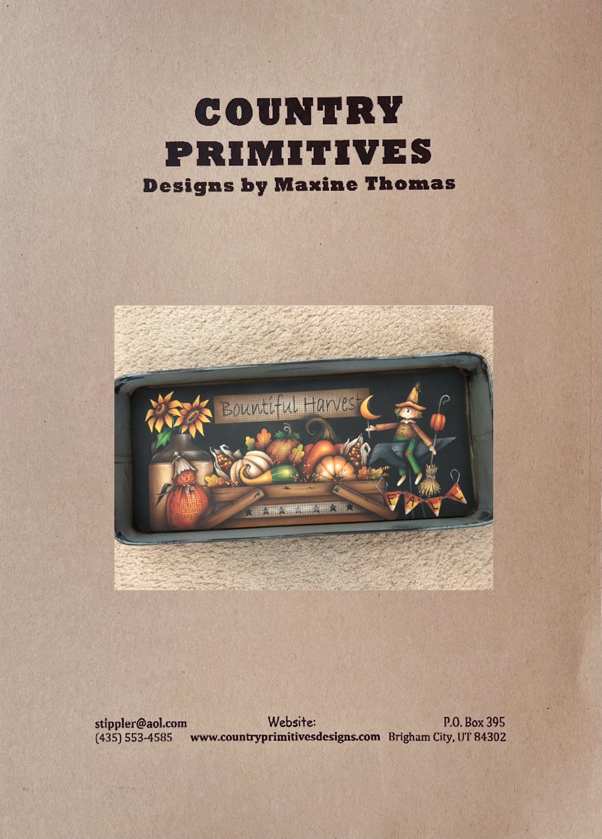 CARTAMODELLO -pattern-“Boutifull harvest  “by Maxine Thomas ( TRADOTTO IN ITALIANO) - Out of the Wood