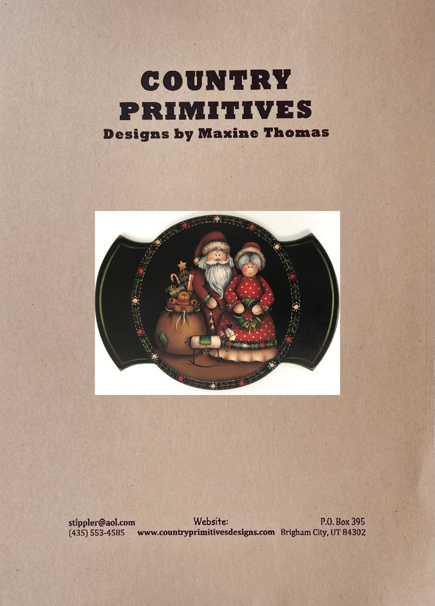 CARTAMODELLO -pattern-“Mr and Mss claus”(CON TRADUZIONE IN ITALIANO) by Maxine Thomas - Out of the Wood