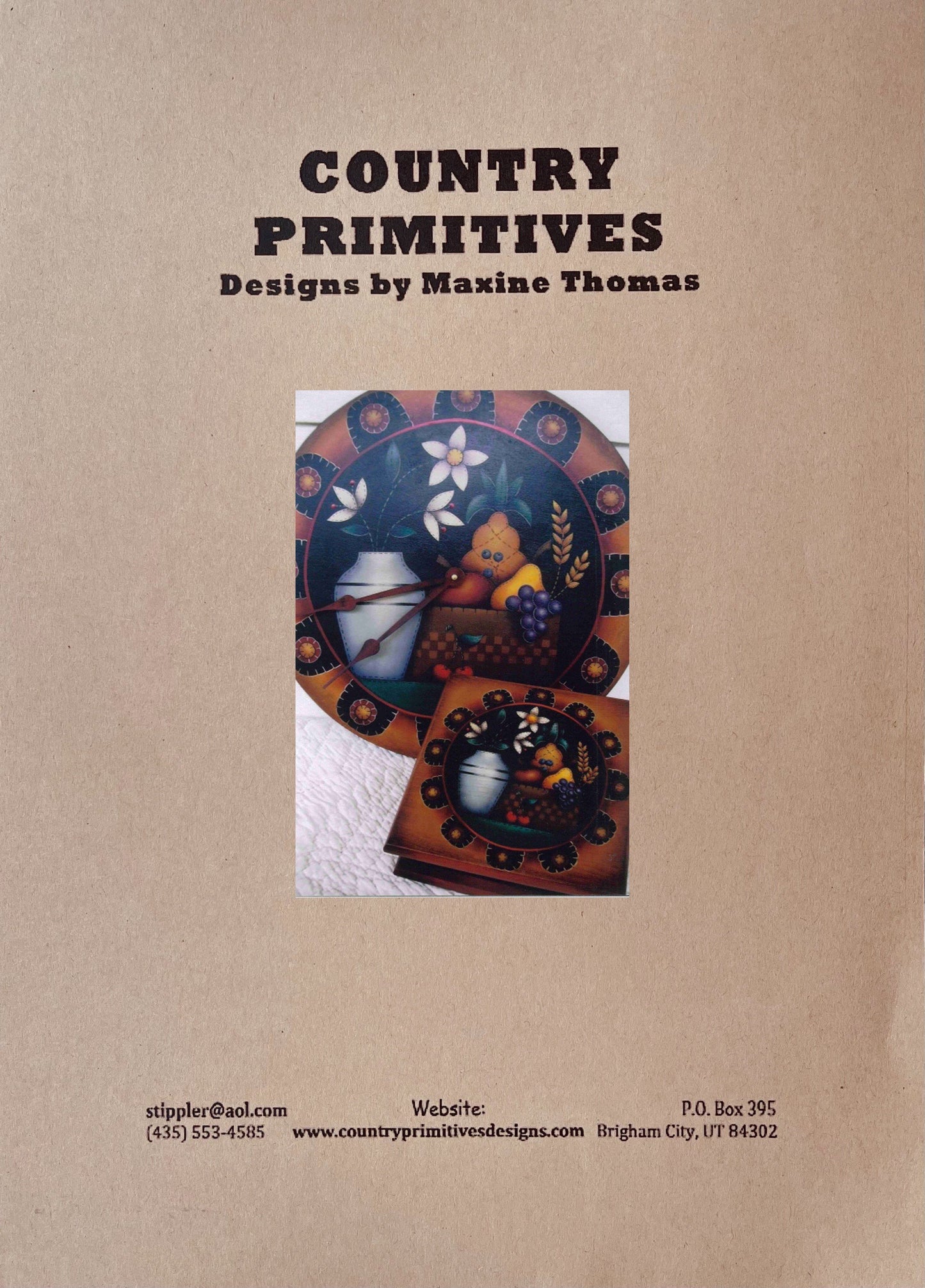 CARTAMODELLO -pattern-“Folk art penny rug”by Maxine Thomas - Out of the Wood