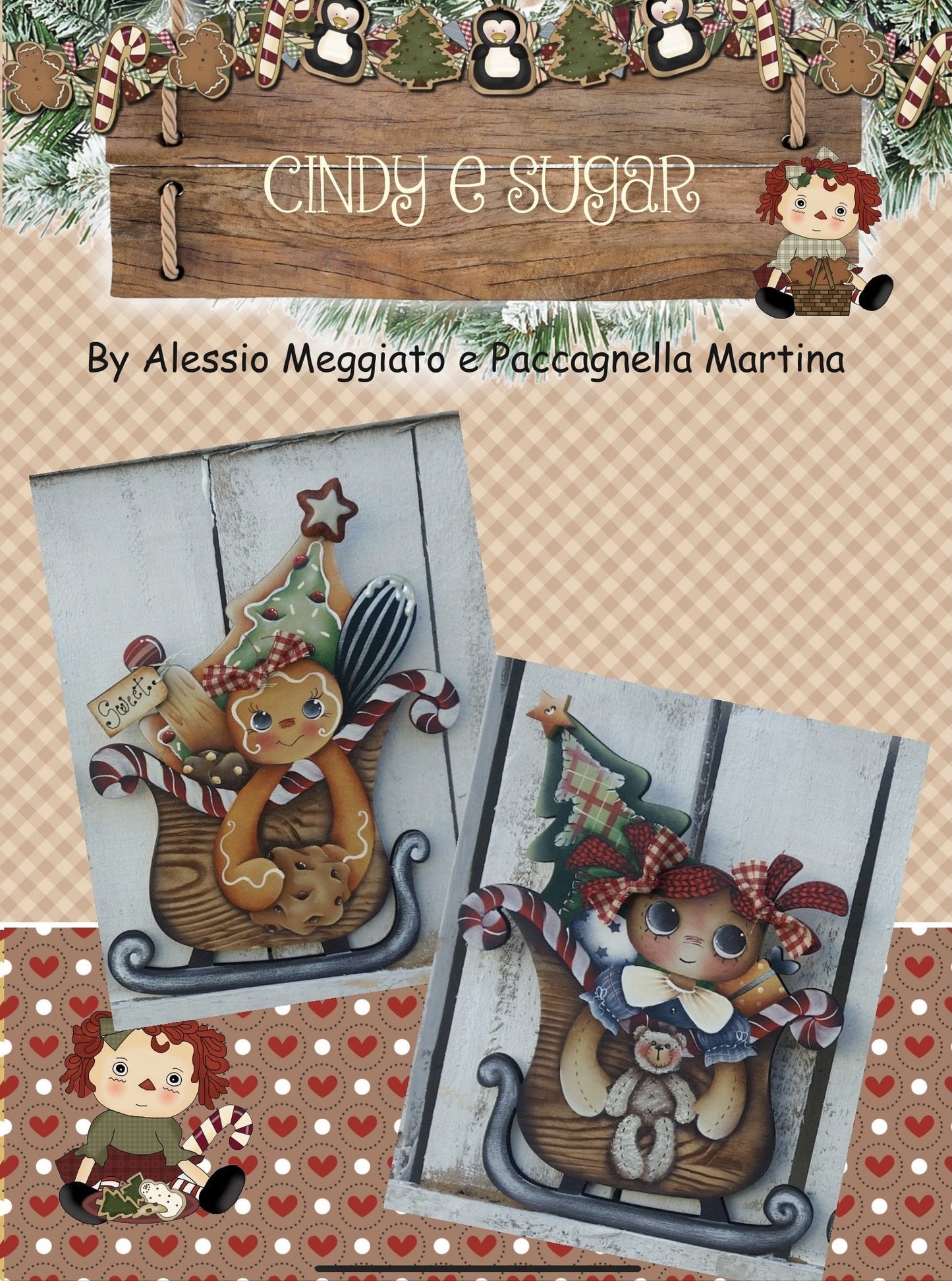 Cindy & Sugar E- Pattern (ITALIAN VERSION) By Alessio Meggiato e Ape Pazza - Out of the Wood