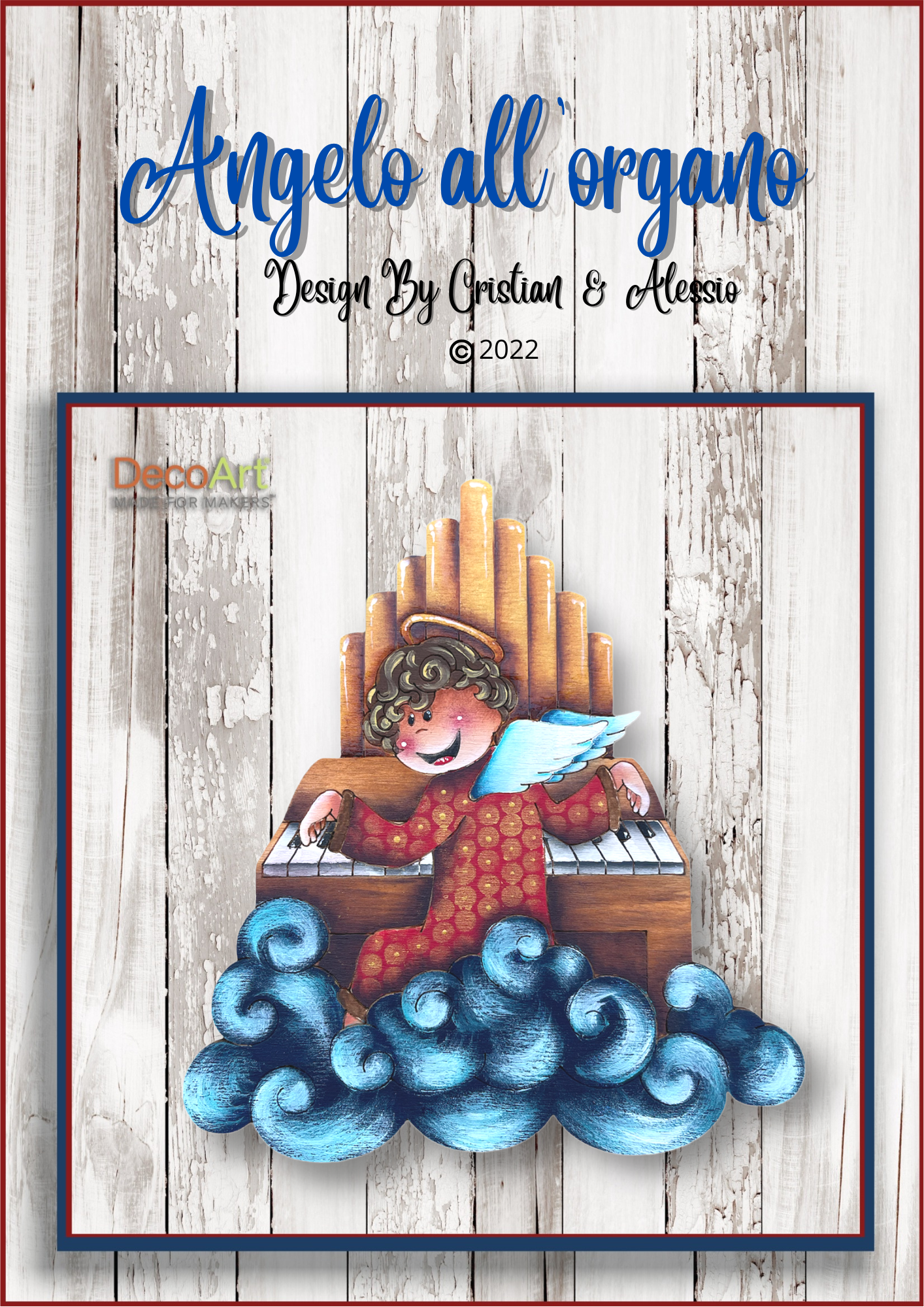 Cartamodello-Angelo all'organo By Cristian & Alessio Out of the Wood