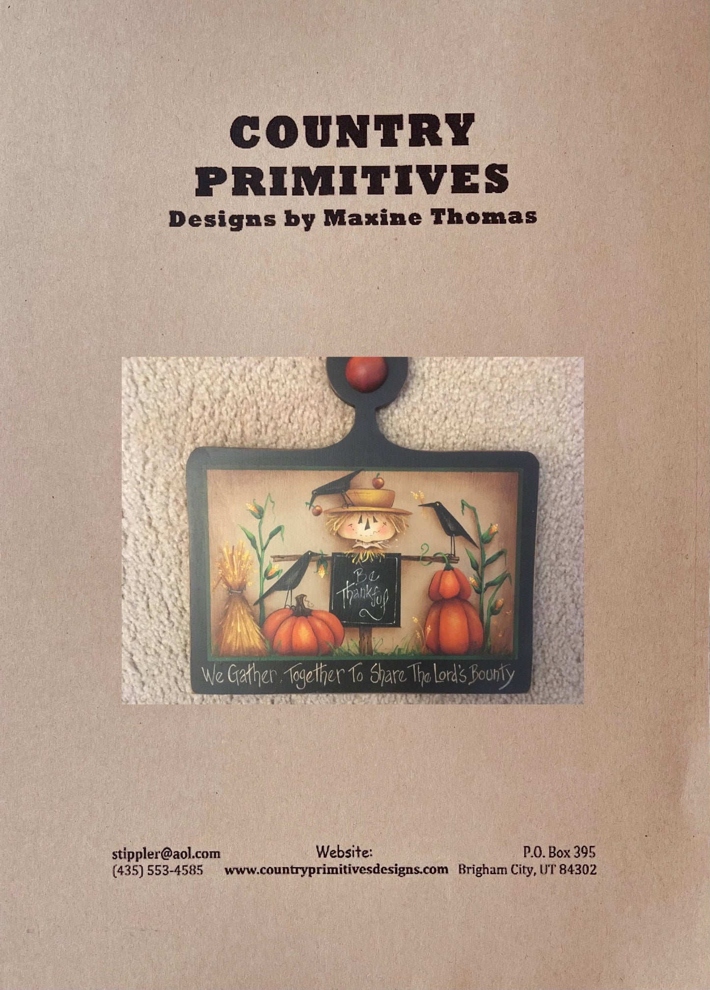 CARTAMODELLO -“Fall gathering “ by Maxine Thomas - Out of the Wood