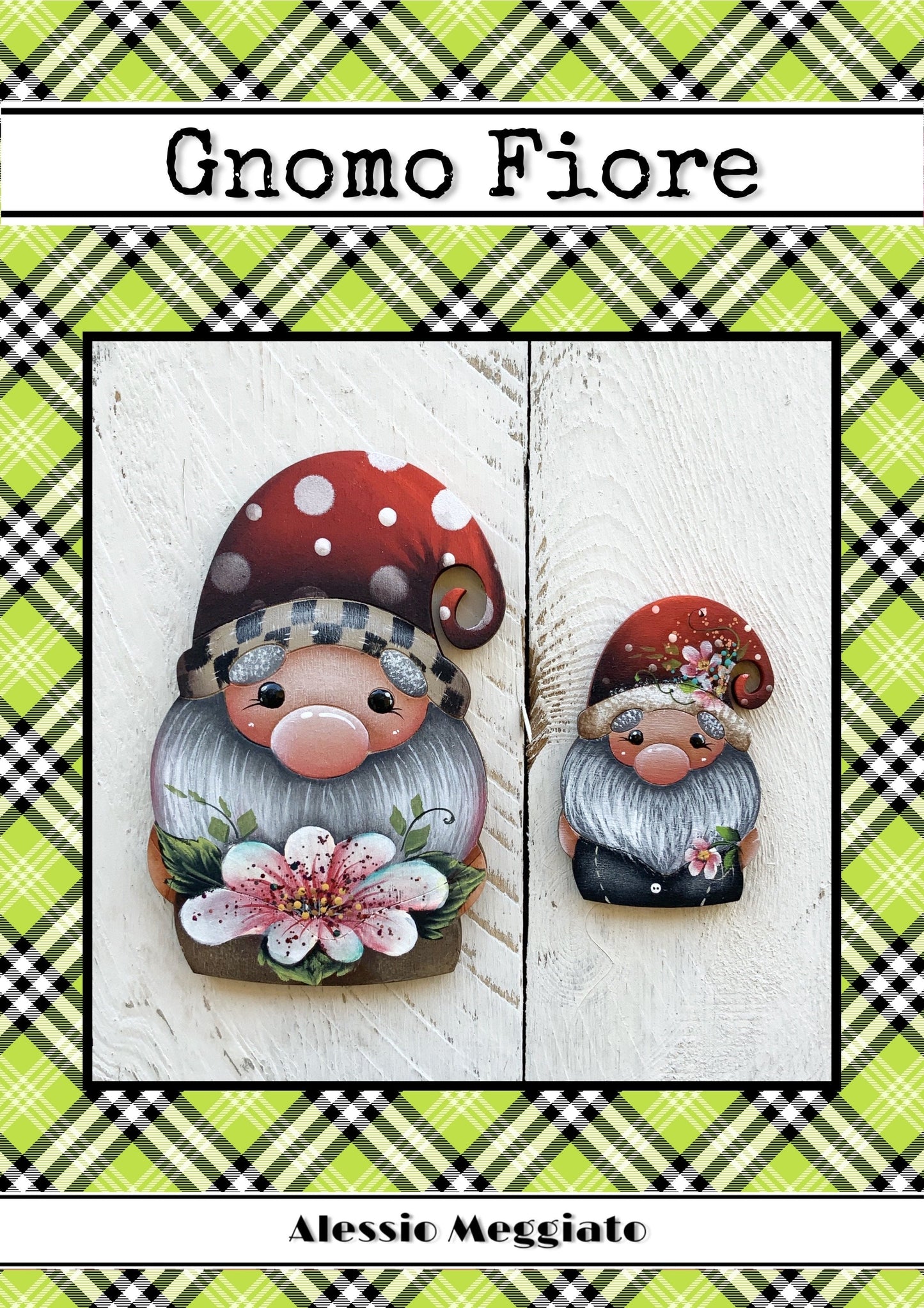 E-Pattern Gnome flower ( ENGLISH VERSION) - Out of the Wood