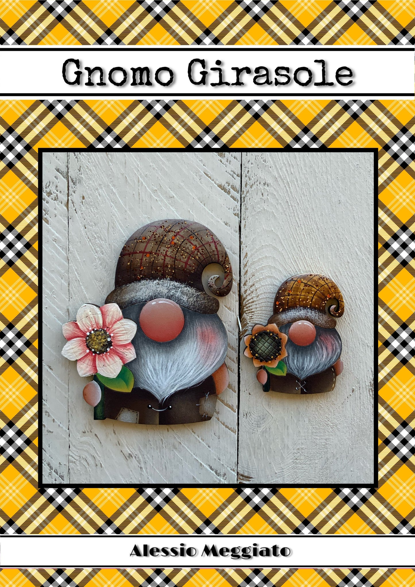 E-Pattern Gnomo Girasole (italiano) - Out of the Wood