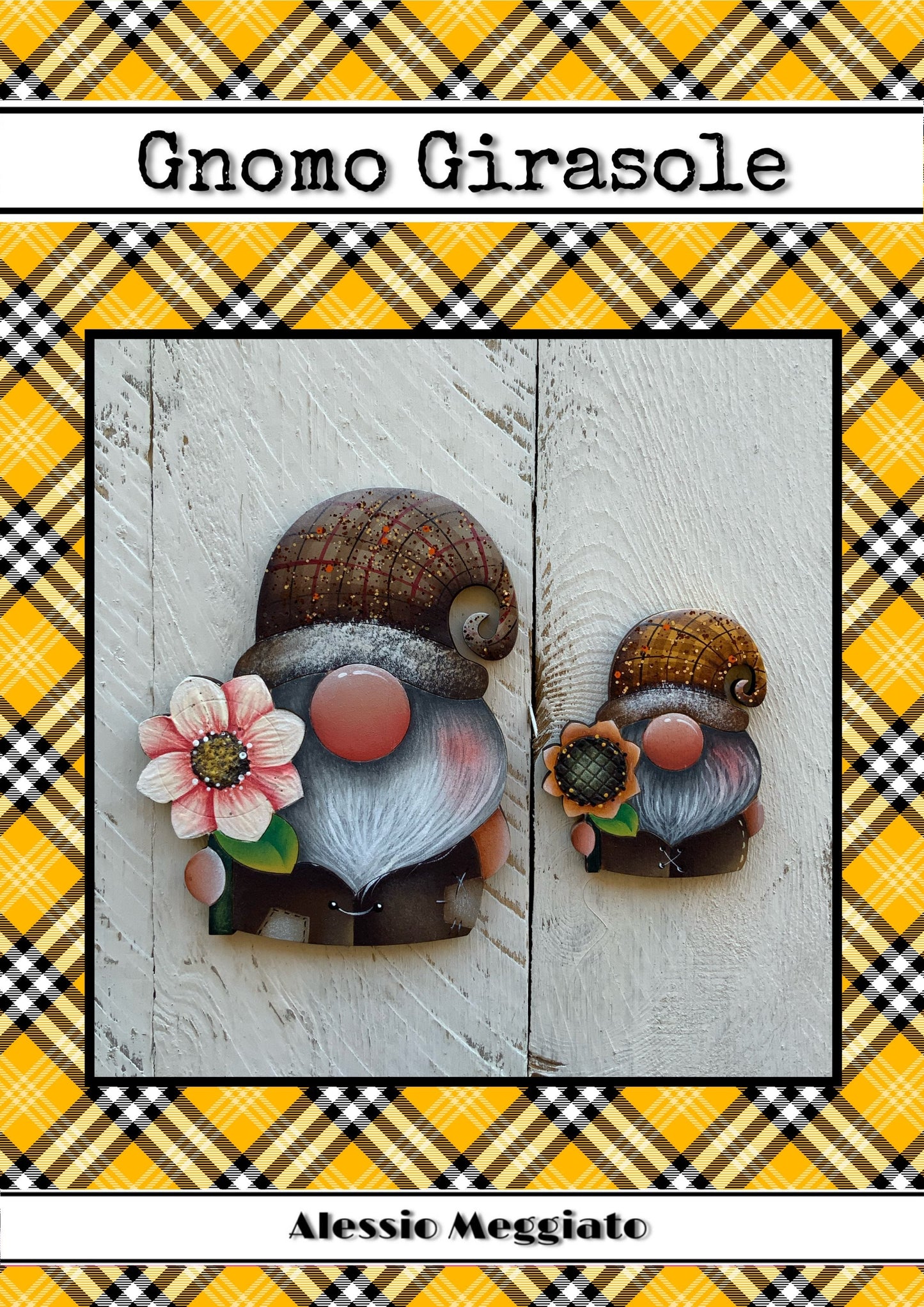 E-Pattern Gnome sunflower (ENGLISH VERSION) - Out of the Wood