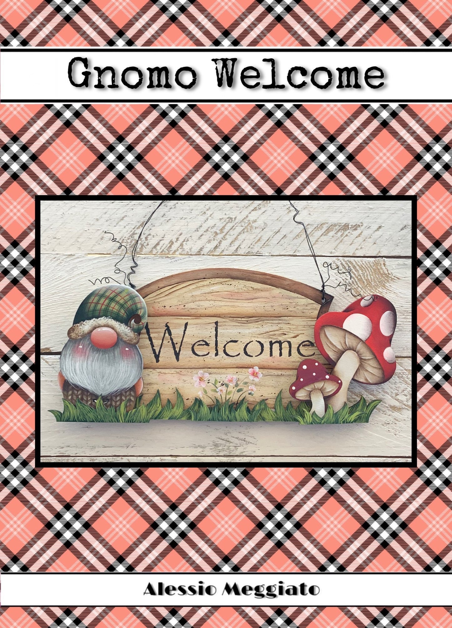 FREE e-pattern gnomo Welcome (italiano) - Out of the Wood