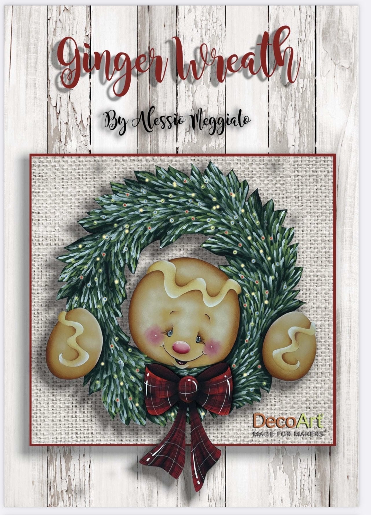 Ginger Wreath E-pattern ( ENGLISH VERSION) Out of the Wood