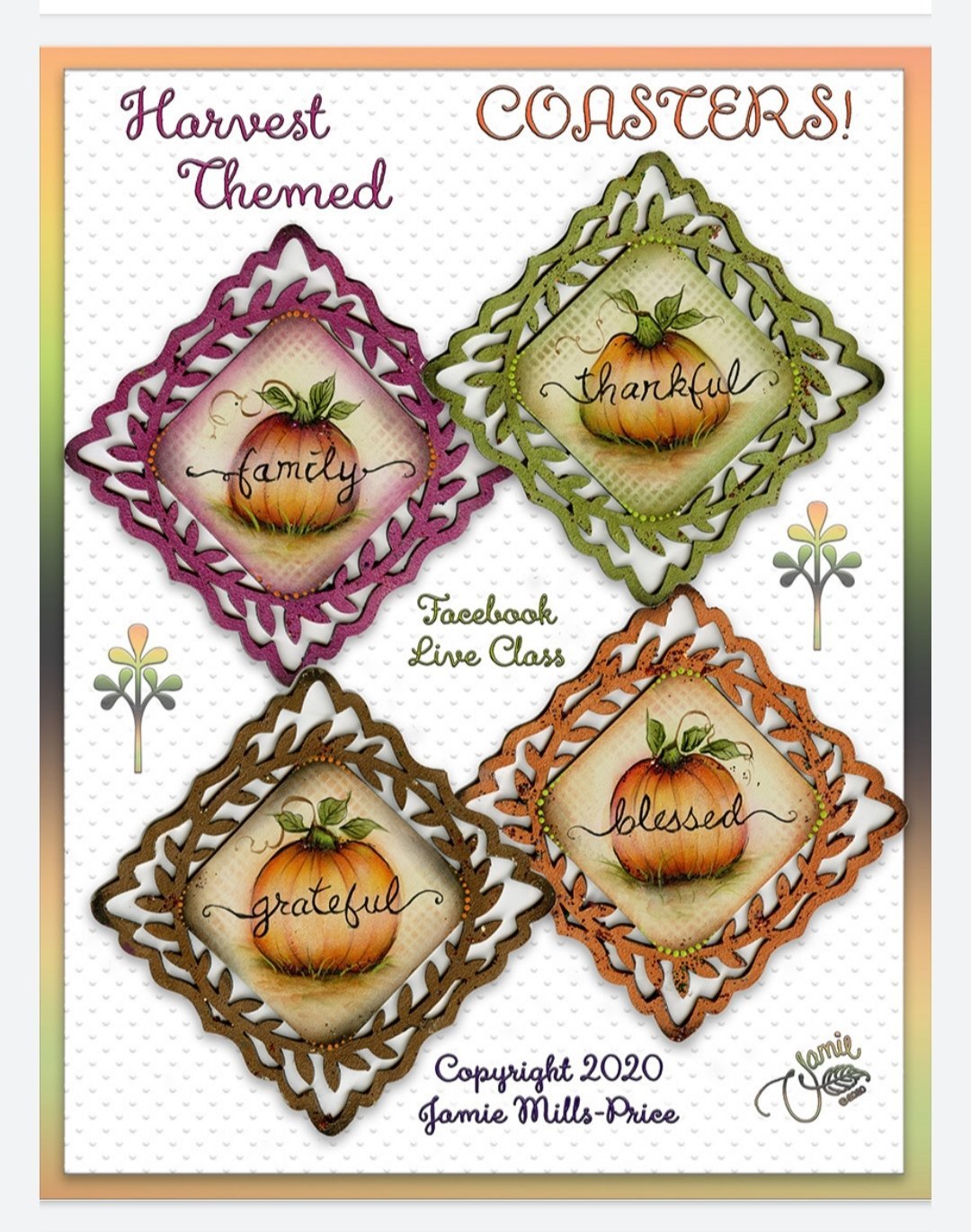 Harvest temed ornament By Jamie Mills price - Out of the Wood