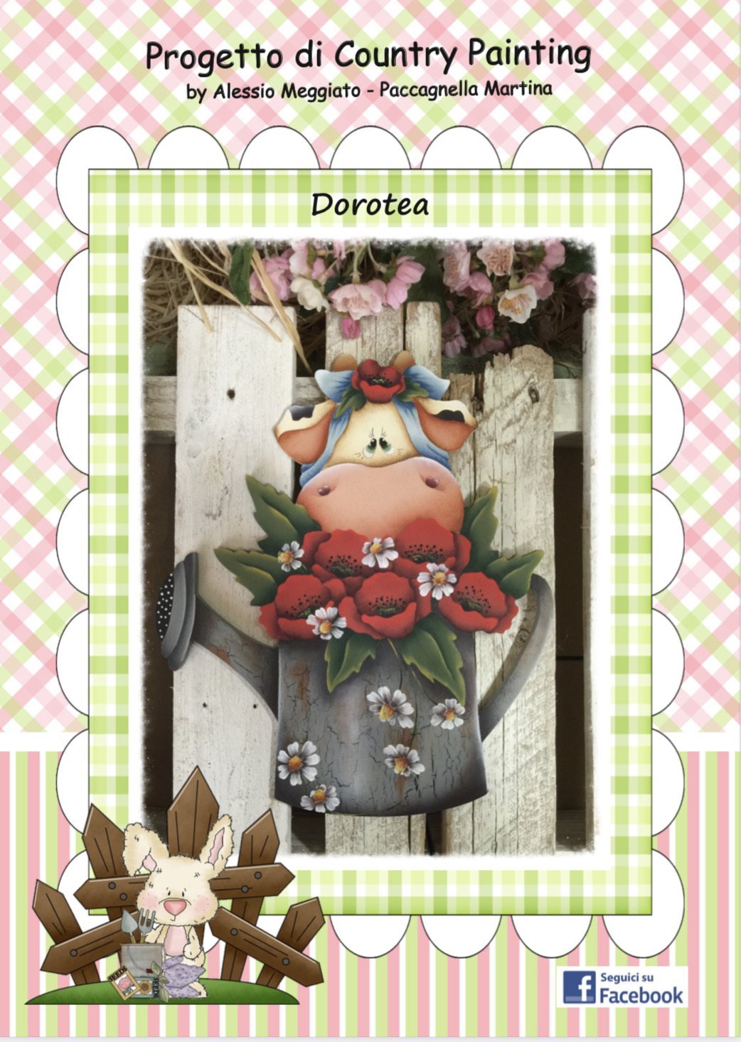 Mucca Dorotea E- Pattern (ITALIANO)By Alessio Meggiato e Ape Pazza - Out of the Wood