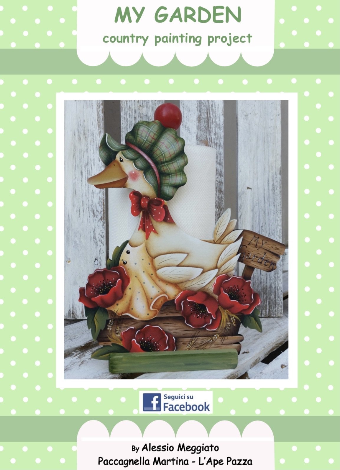 My garden E- Pattern (ITALIANO)By Alessio Meggiato e Ape Pazza - Out of the Wood