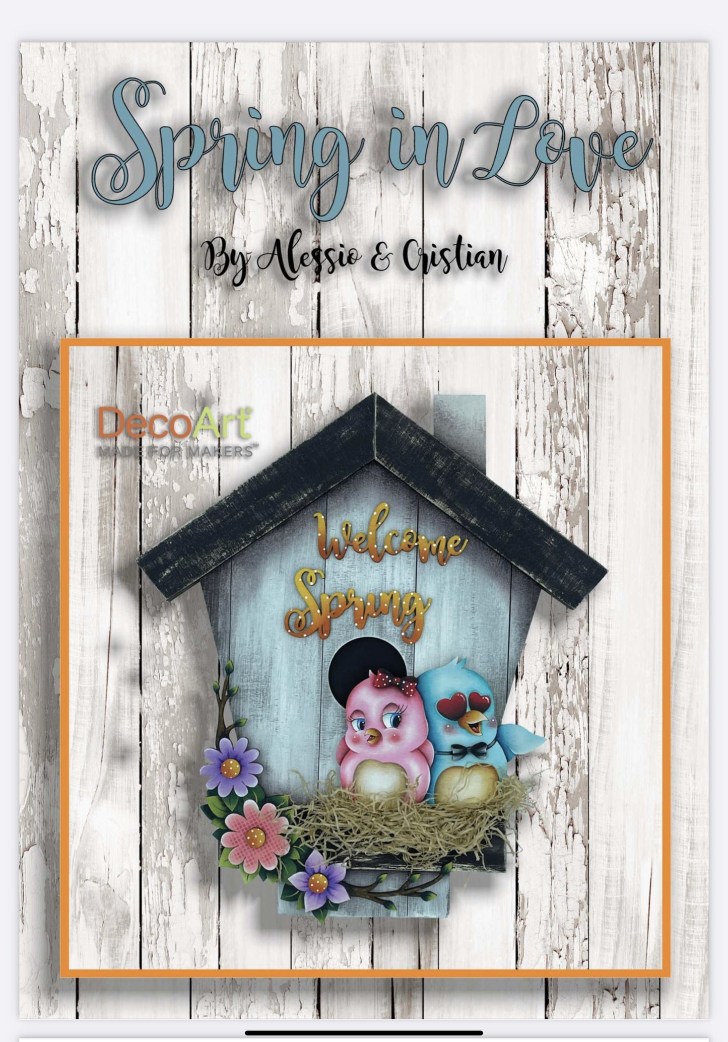 Spring in love e-pattern ( ITALIANO) - Out of the Wood