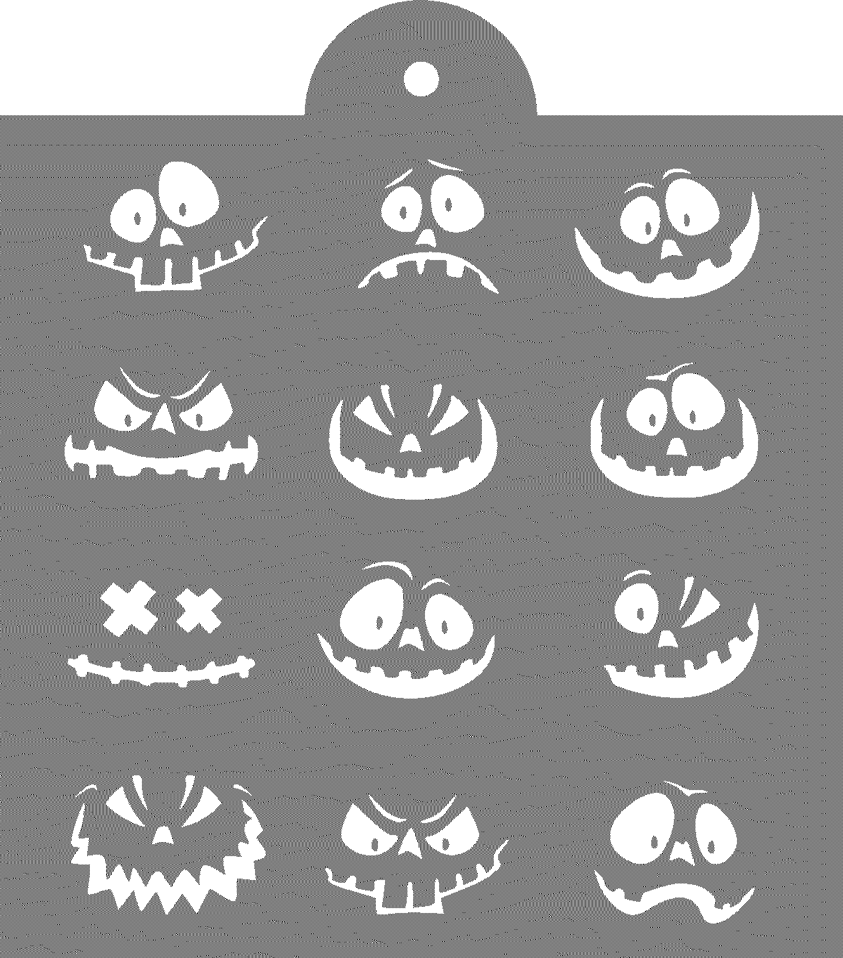 Facce Halloween Out of the Wood