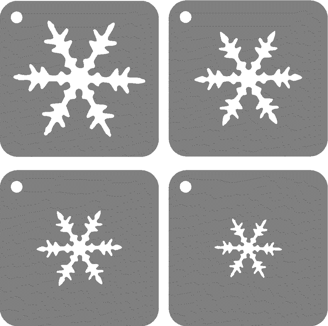 Fiocco di neve Out of the Wood