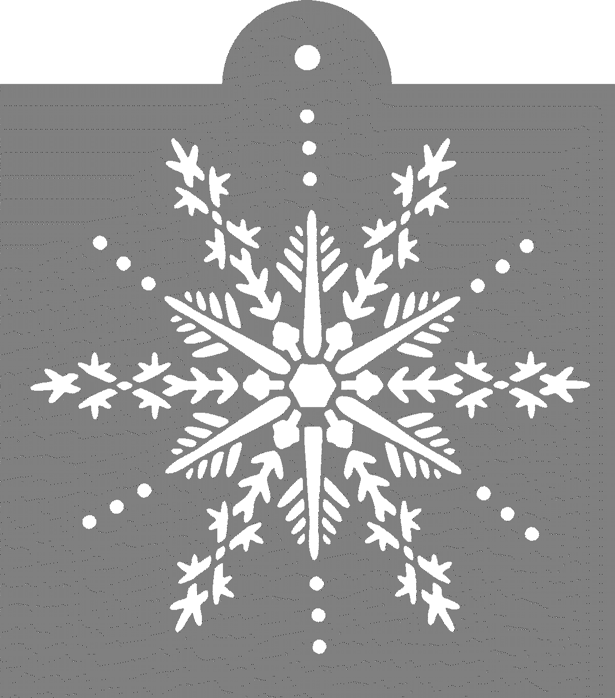 Fiocco di neve maxi Out of the Wood