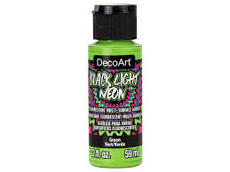 Black light neon Green - Out of the Wood