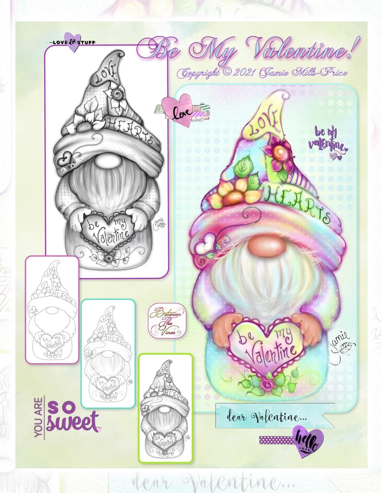 Be my valentine JAMIE MILLS DESIGN FROM SUNDAY-FUNDAY Out of the Wood